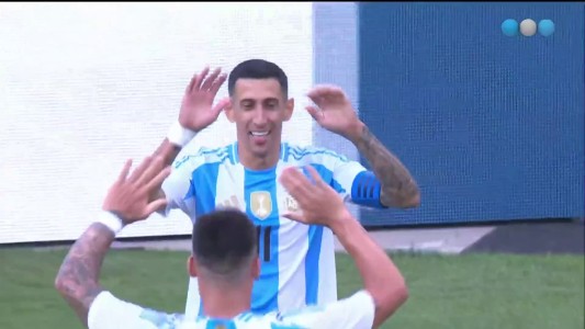 Golazo de Ángel Di María con una asistencia increíble del Cuti Romero para el 1 a 0 de Argentina vs. Ecuador