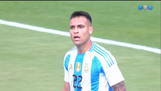 Lautaro Martínez se perdió el segundo - Argentina vs. Ecuador