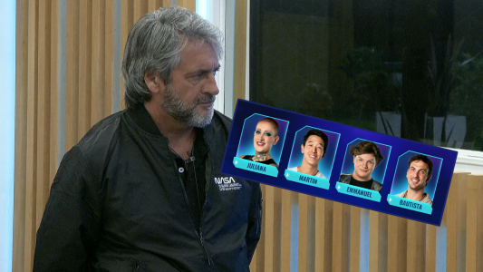 Juliana, Martín, Emmanuel y Bautista: uno de ellos abandonará la casa