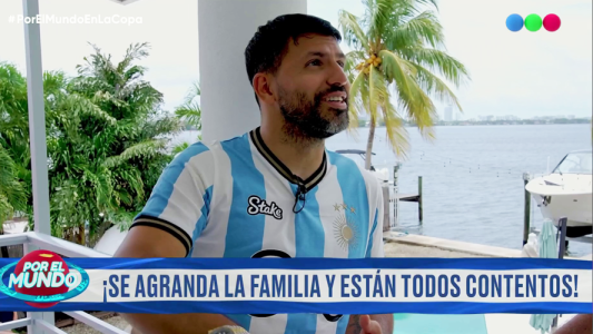 El Kun Agüero: su vida en Miami, se agranda su familia y su amistad con Messi