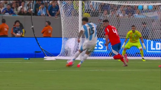 Nico González reventó el travesaño y Bravo salva a Chile vs. Argentina - Copa América 2024