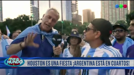 Palpitamos Argentina-Ecuador con el banderazo en Houston
