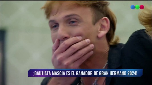 ¡Bautista Mascia es el ganador de Gran Hermano 2023/24!