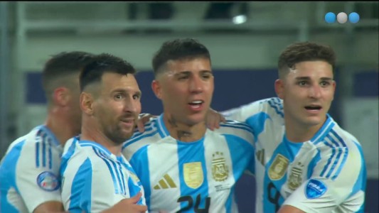 Lionel Messi anotó su primer gol en la Copa América 2024 para el 2-0 de Argentina vs. Canadá