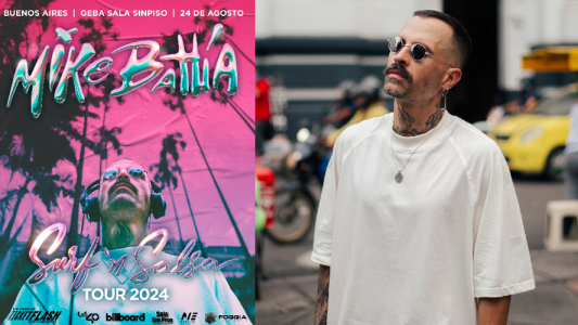Mike Bahía llega a la Argentina con su tour "Surf 'N Salsa"