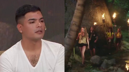 "Yo le cedi mi lugar a una mujer" Braian es el primer eliminado de Survivor