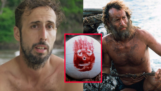 Martín reveló que en su vida cotidiana no se baña y suele parecerse al "Náufrago"