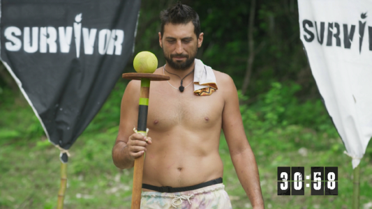 Tras una extensa prueba de equilibrio: Goldi ganó la inmunidad individual