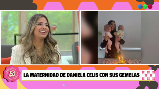 Ser mamá de bebés gemelas: la profunda experiencia de Daniela Celis