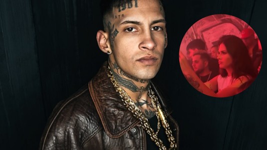 La China Suárez, la invitada de honor en la presentación del nuevo álbum de L-Gante