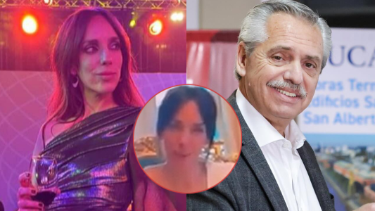 Nuevo video de Tamara Pettinato con Alberto Fernández: "Te voy a mandar a matar"