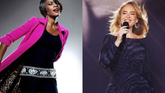 "Hello from the other side": la cuenta de Whitney Houston compartió un video de Adele y estallaron los memes