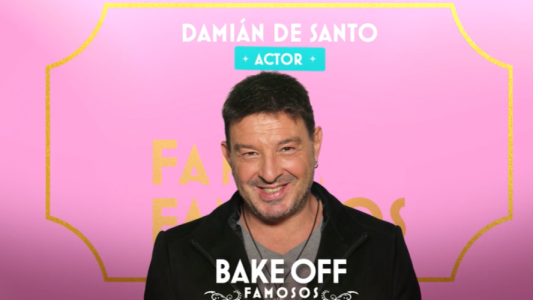 ¡Damian De Santo confirmo su participacion en Bake Off Famosos!