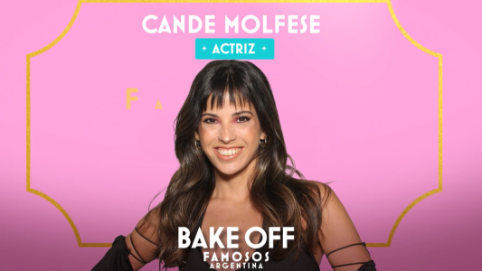 Una faceta más para Cande Molfese, la novena confirmada de Bake Off Famosos