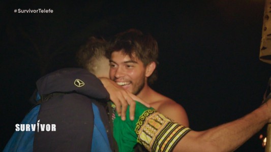 El reencuentro de Colli y Agustín Monzón en la Isla del Muerto