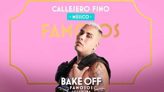 Callejero Fino se suma a Bake Off Famosos: "Estoy muy agradecido de estar acá"