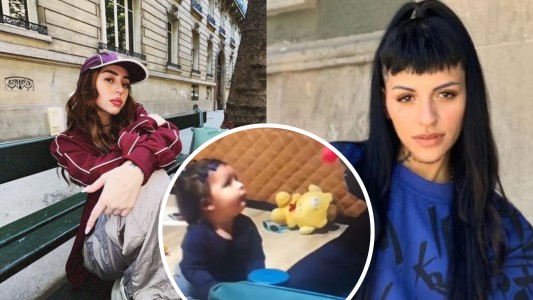 ¡Qué ternura! El video de Nicki Nicole jugando con Inti, la hija de Cazzu
