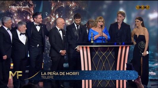 "Es para vos, Gerardo": La Peña de Morfi ganó el Martín Fierro a Programa Musical