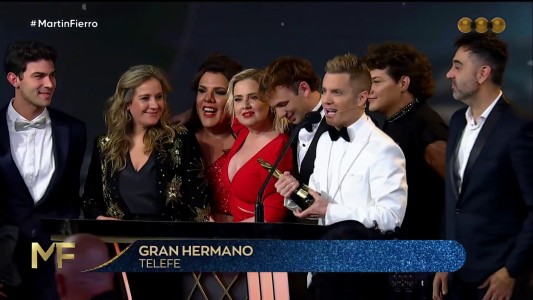 Gran Hermano sigue siendo el mejor reality: "Este premio es dedicado a la gente"