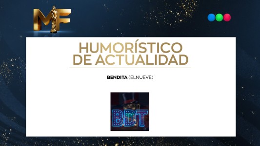Bendita, mejor programa humorístico/de actualidad