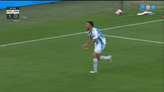 ¡Golazo de caño de Nicolás González para el 1-1! - Colombia vs. Argentina