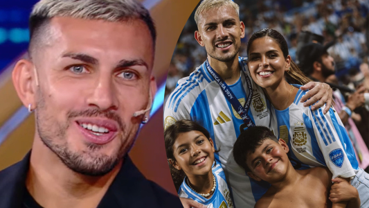 Leandro Paredes confirmó que esperan su tercer hijo con Camila Galante