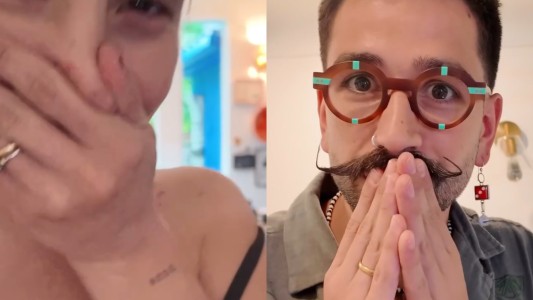 La reacción de Camilo al ver el tatuaje que Evaluna se hizo en su honor