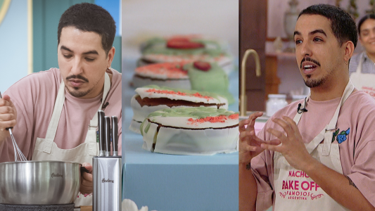 ¿Por qué los alfajores tienen grietas? Nacho Elizalde chamuyó como en el colegio ante el jurado