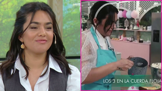 angela leiva se despidio de bake off famosos: “por eso me fui”