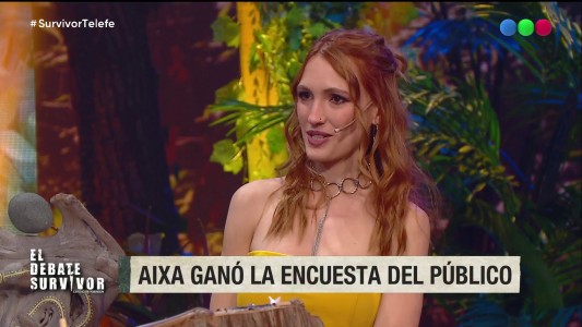 El público de Survivor eligió a Aixa Legarreta como su participante favorita