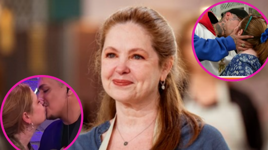 Los secretos de andrea del boca para besar bien en la tv