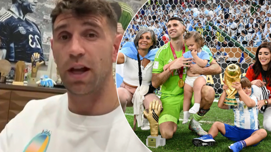 Dibu Martínez llegó al programa de Susana Giménez por su mamá: "Sé que es un día diferente para vos"