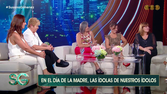 La charla emotiva de Susana Giménez y las madres de los campeones
