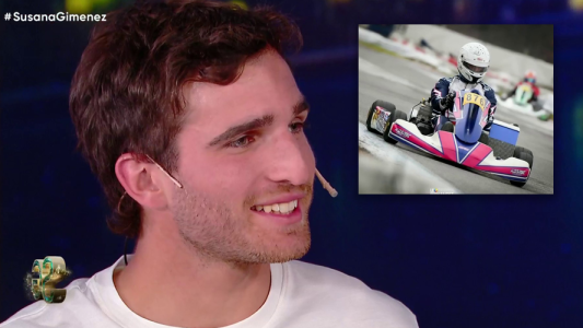 Valentín Yan, el nieto de Cris Morena es corredor de autos