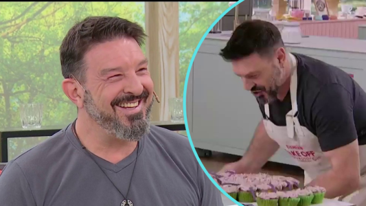 “Es todo lo que puedo hacer”: Damian conto sus anecdotas mas divertidas de bake off famosos