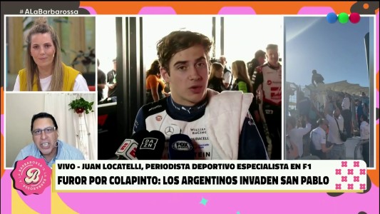 Furor por Franco Colapinto: los argentinos invaden San Pablo