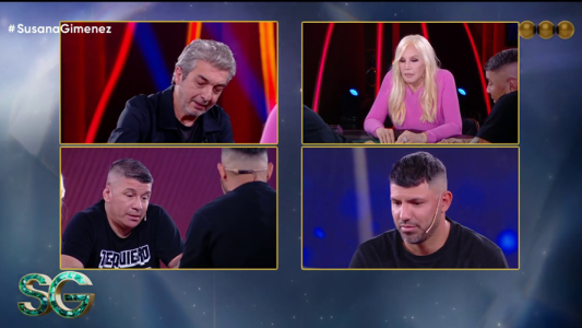 Susana Giménez y Ricardo Darín jugaron al truco contra el Kun Agüero y Pablito Lescano