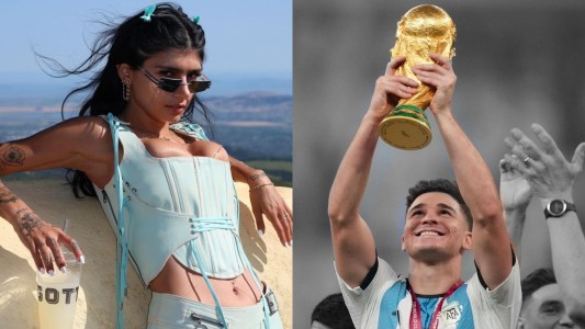 Vincularon a Julián Álvarez con Mia Khalifa: el contundente comunicado de la actriz