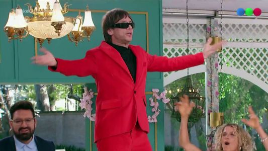 Joaquín Levinton hizo bailar a toda la carpa de Bake Off Famosos con su visita