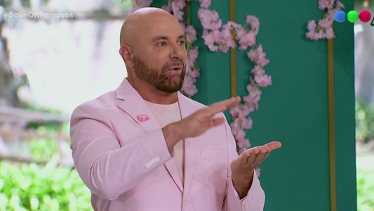 Germán Martitegui llegó más exigente que nunca a Bake Off Famosos