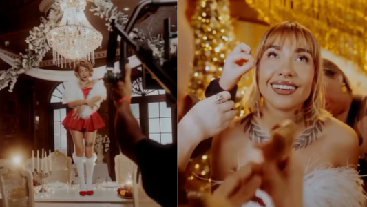 Maria Becerra se prepara para estrenar una version de “Jingle Bells Rock”