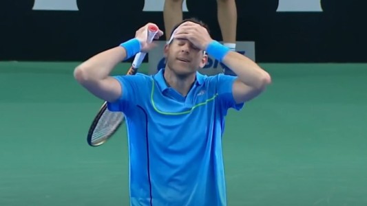 La despedida de un grande: la emoción de Del Potro al disputar el último punto de su carrera