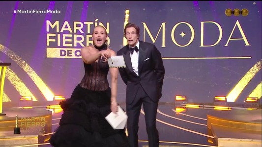 Iván de Pineda se sorprendió al ganar el Martín Fierro de la Moda de Oro cuando conducía