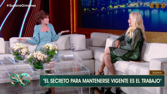 Susana Giménez entrevistó a Susana Giménez por IA: la charla completa