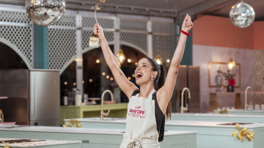 Cande Molfese es la gran pastelera de Bake Off Famosos Argentina