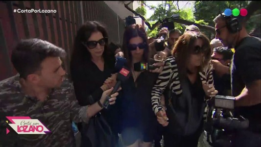 Las primeras imágenes de Elba Marcovecchio tras la muerte de Jorge Lanata