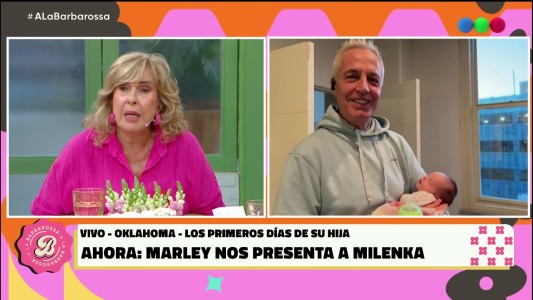 Una dosis de ternura: Marley presentó a Milenka