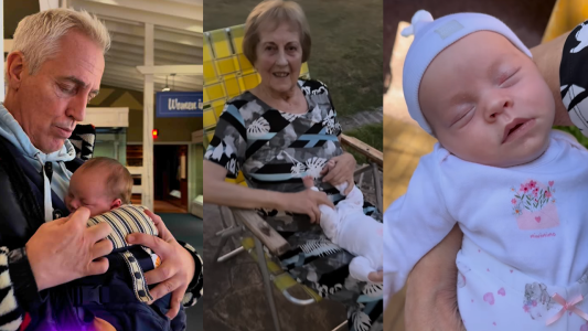 Marley mostró el emotivo primer encuentro de Milenka con su abuela