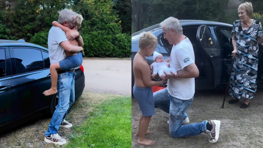 Se conocieron Mirko y Milenka, los hijos de Marley: "Es como un Playmobil"