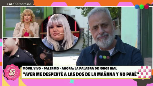 La palabra de Jorge Rial: "Hice todo lo que podía hacer por Morena"